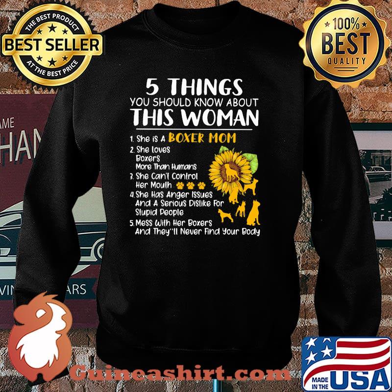 5 Things You Should Know About This Woman Dog And Sunflower Shirt Sweater