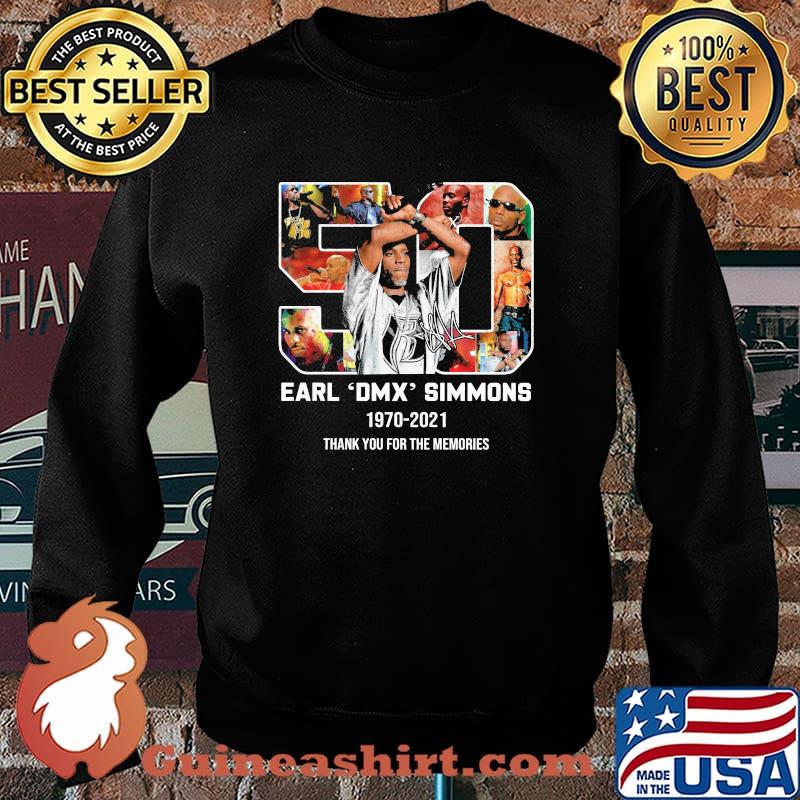 50 Earl Dmx Simsons 1970 2021 Thank You For The Memories Signature Shirt Sweater