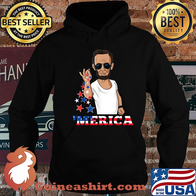 Abraham Lincoln 4th Of July Merica Shirt Hoodie