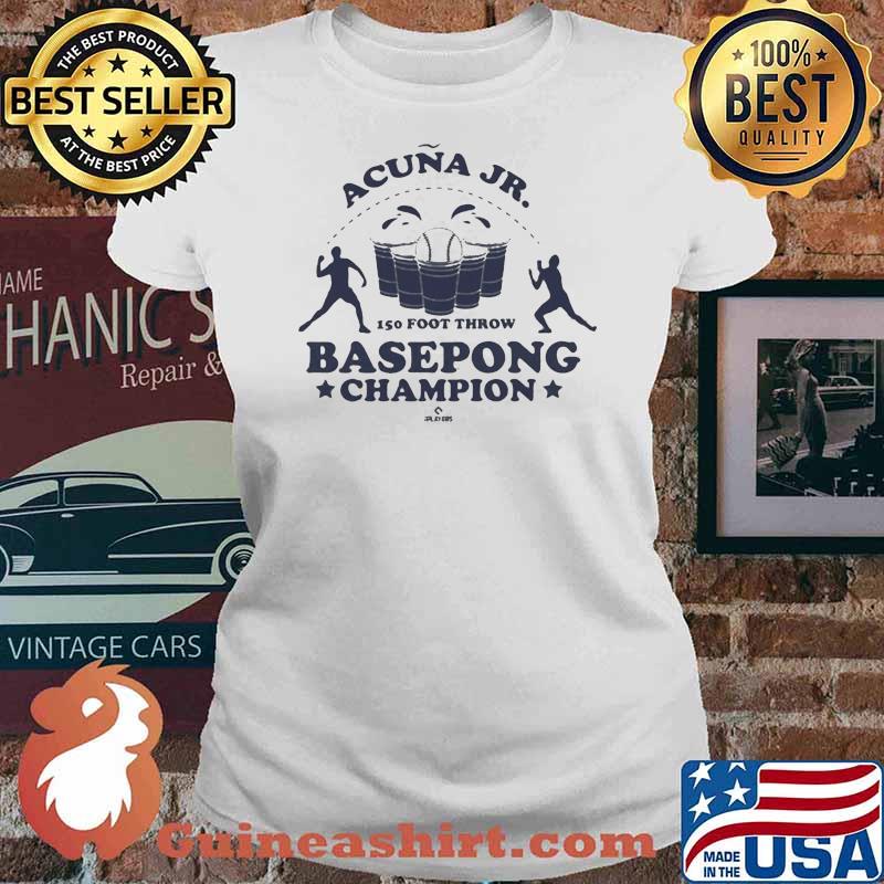 Acuña Jr. Basepong Champion Shirt Ladies tee