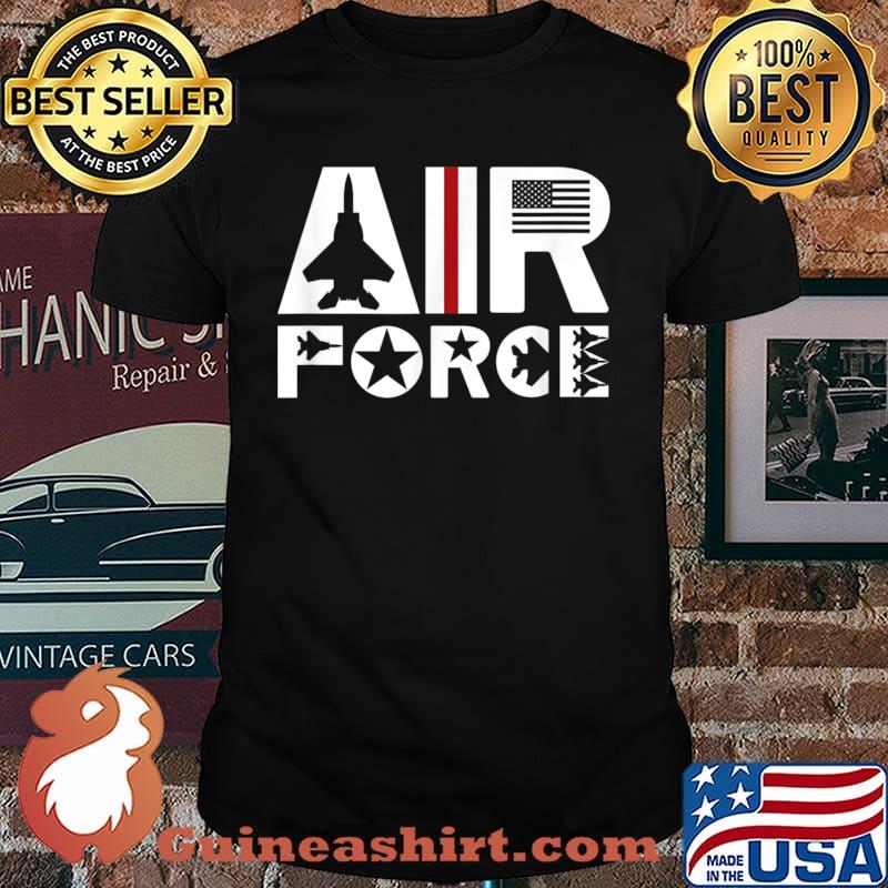 Air Force with F15 Jet Shirt