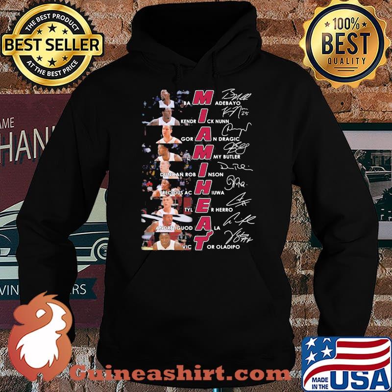All Present Miami Heat Signature Shirt Hoodie