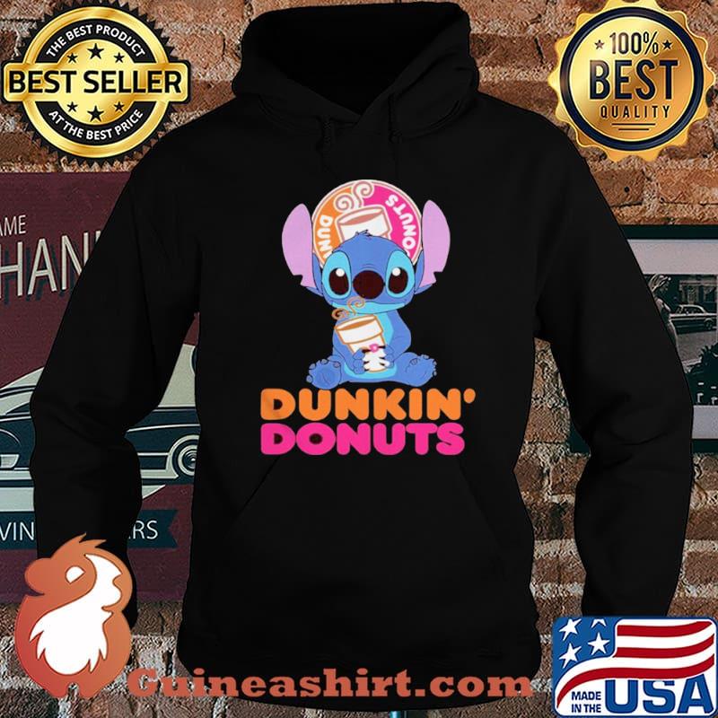 Baby Stitch hug Dunkin Donuts 2021 Hoodie