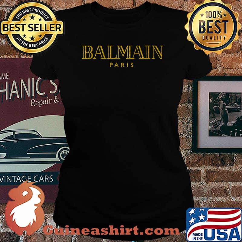 Balmain Fashion Paris Shirt Laides tee
