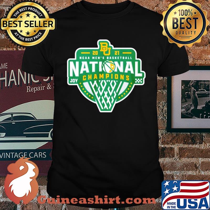 Baylor Bears 2021 NCAA men’s basketball national champions JOY shirt