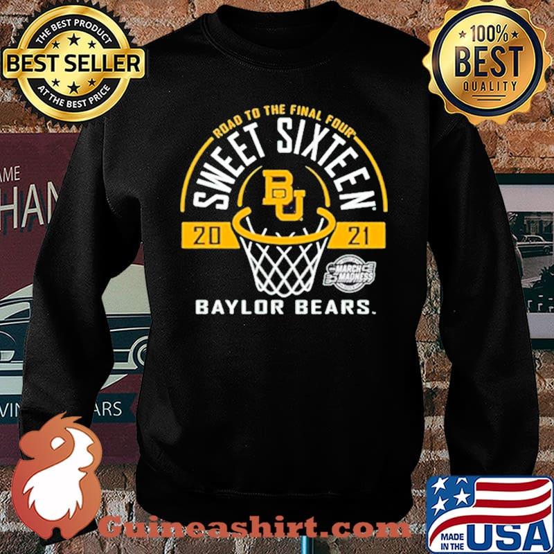 Baylor Bears Green Road To The Final Four 2021 Sweet Sixteen Sweater