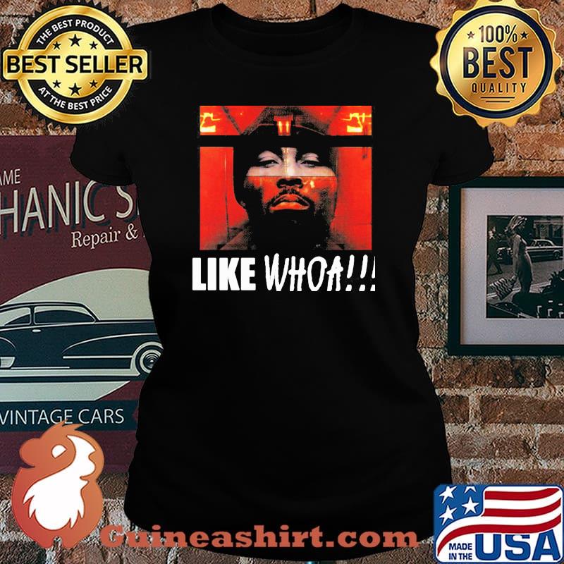 Black Rob Like Whoa Shirt Laides tee