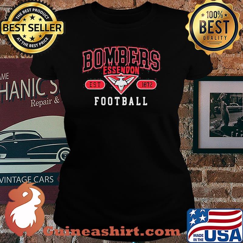 Bombers Essendon Football 1872 Shirt Laides tee