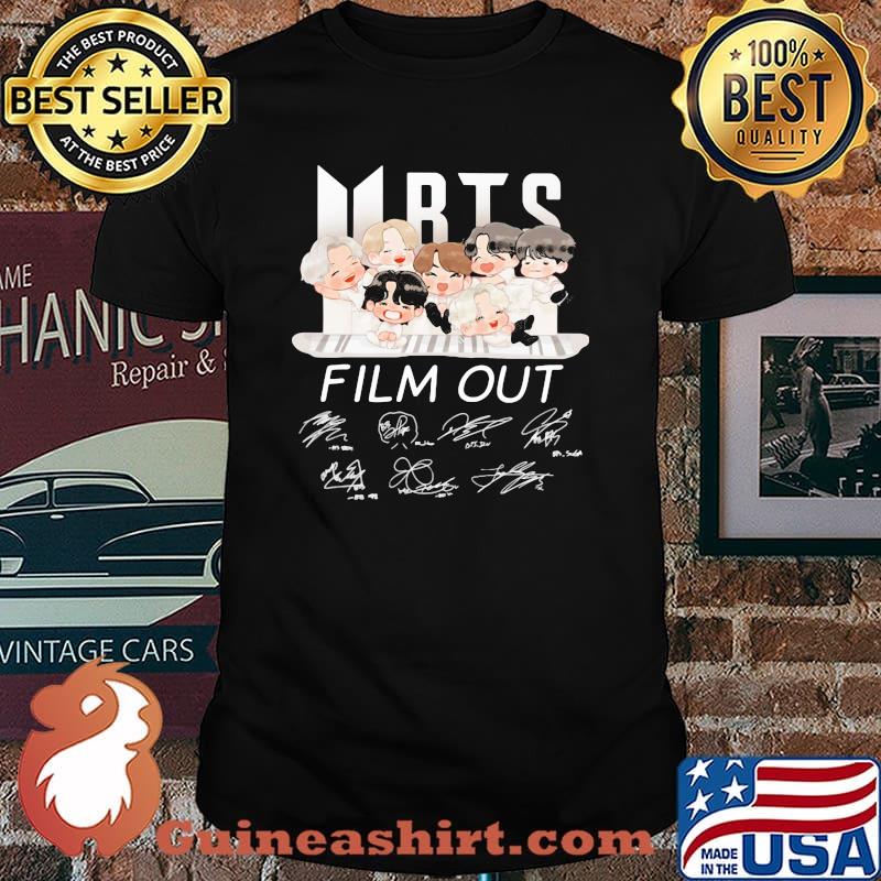 BTS Film Out Signature Shirt