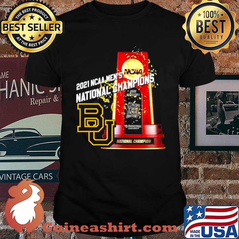 BU Baylor Bears Winner 2021 NCAA Men’s Basketball National Champions shirt