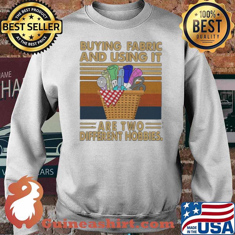 Buying Fabric And Using It Are Two Different Hobbies Knit Vintage Shirt Sweater