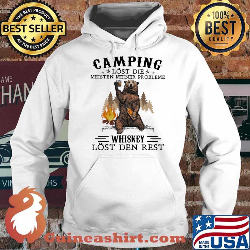 Camping Lost Die Meisten Meiner Probleme Whiskey Lost Den Rest Bear Shirt Hoodie