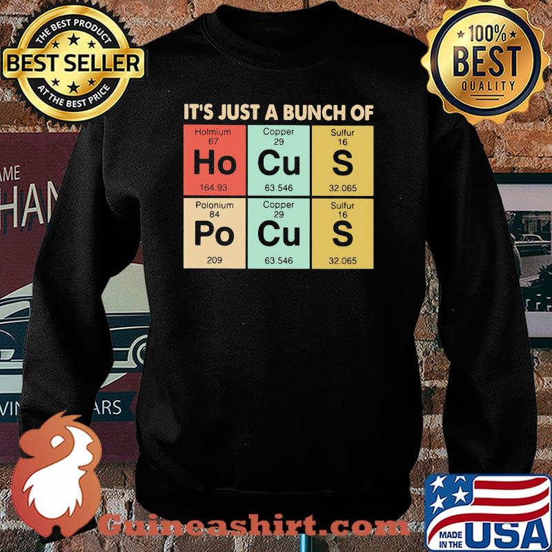Chemist It's Just A Bunch Of Hocus Pocus Vintage Shirt Sweater