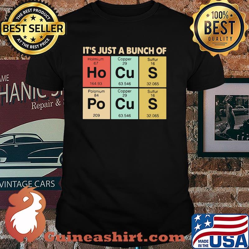 Chemist It's Just A Bunch Of Hocus Pocus Vintage Shirt
