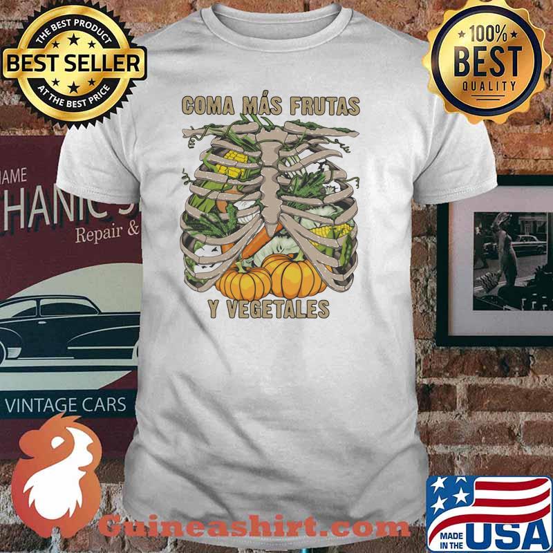 Coma Mas Frutas Y Vegetables Pumpkin Shirt