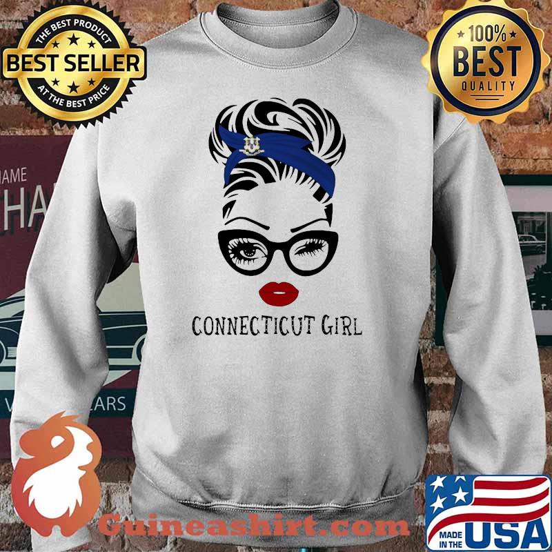 Connecticut Girl Wink Eye Shirt Sweater