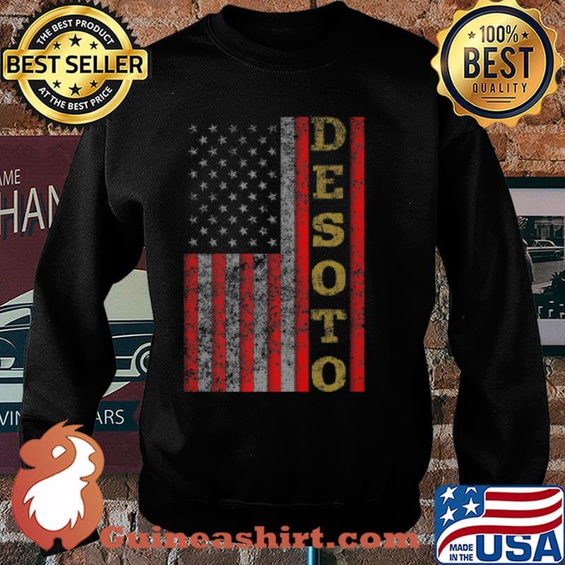 Cool Patriotic Desoto USA US Flag Shirt Sweater