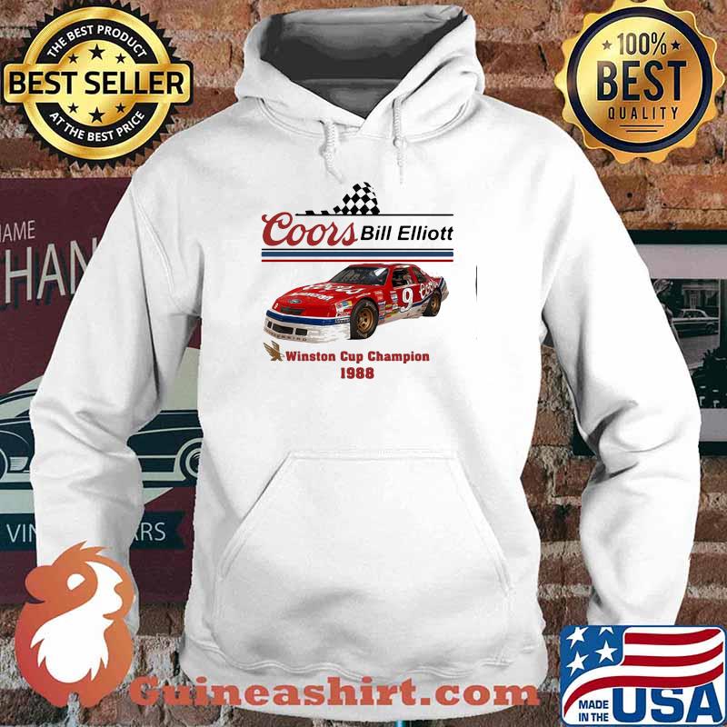 Coors Bill Elliott Winston Cup Champion 1988 Shirt Hoodie