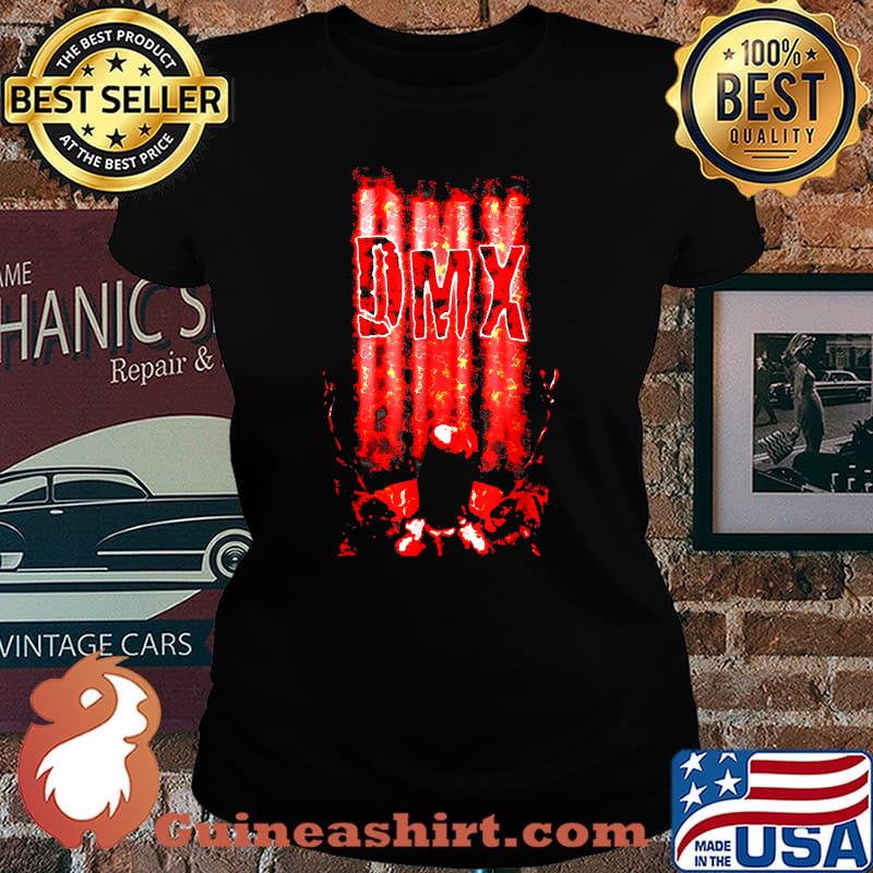 D.M.X Logo Red Shirt Laides tee