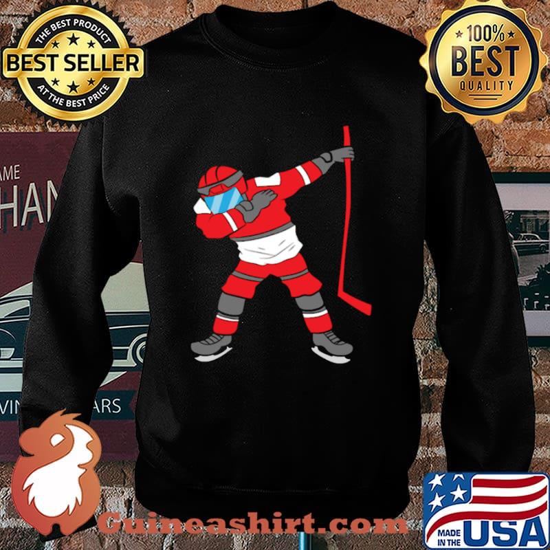 Dabbing Hockey Player Hockey Son Hockey Boy Ice Hockey Sweater