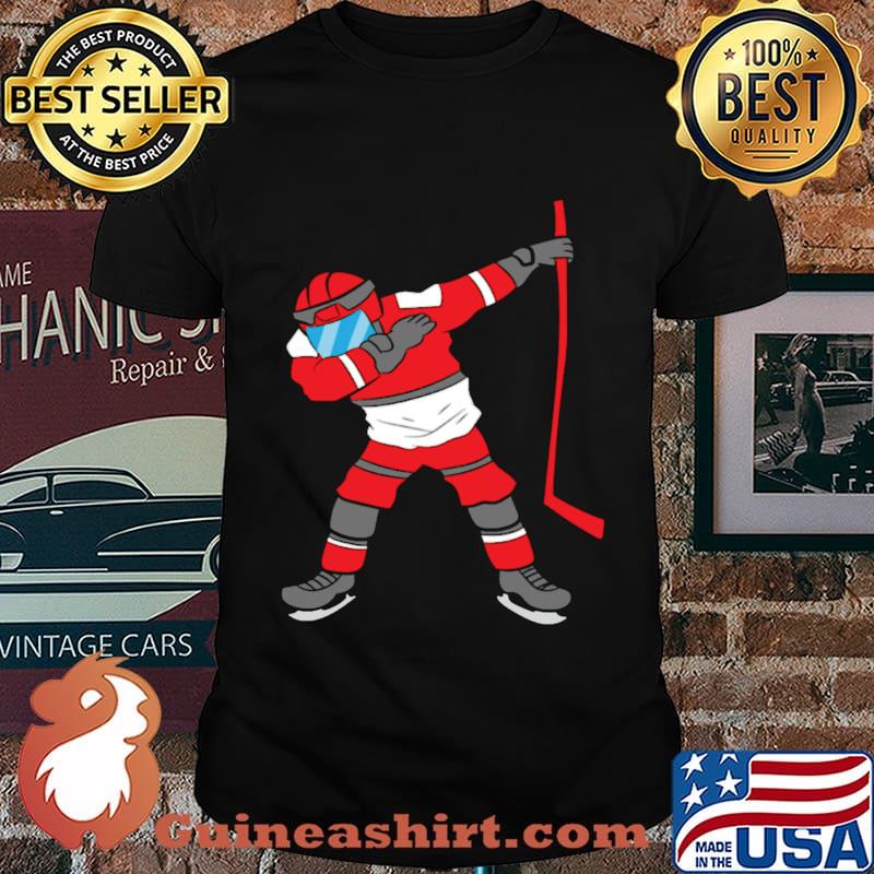 Dabbing Hockey Player Hockey Son Hockey Boy Ice Hockey shirt
