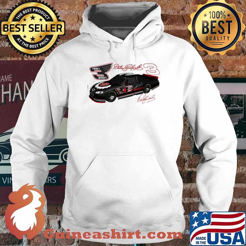 Dale Earnhardt Signature Nascar 1951 2001 Shirt Hoodie
