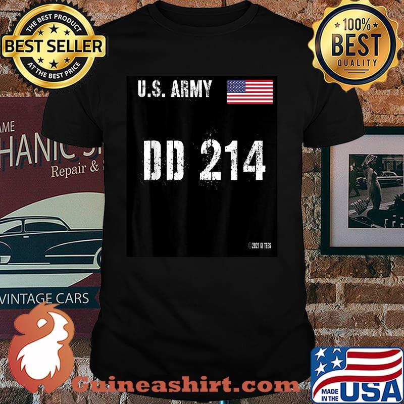 DD 214 Novelty Merchandise American Flag Shirt