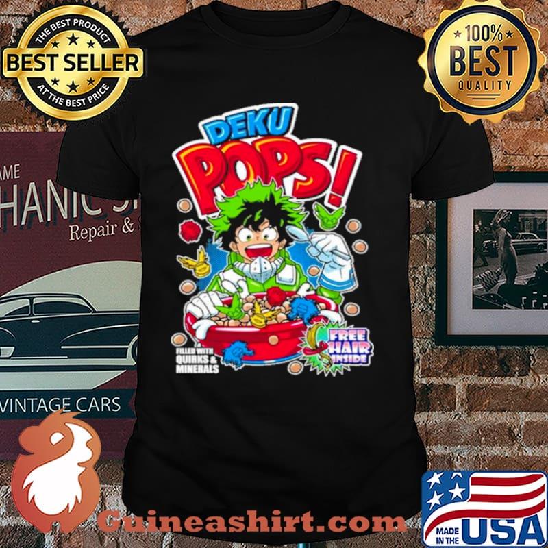 Deku pops cereal my hero academia shirt