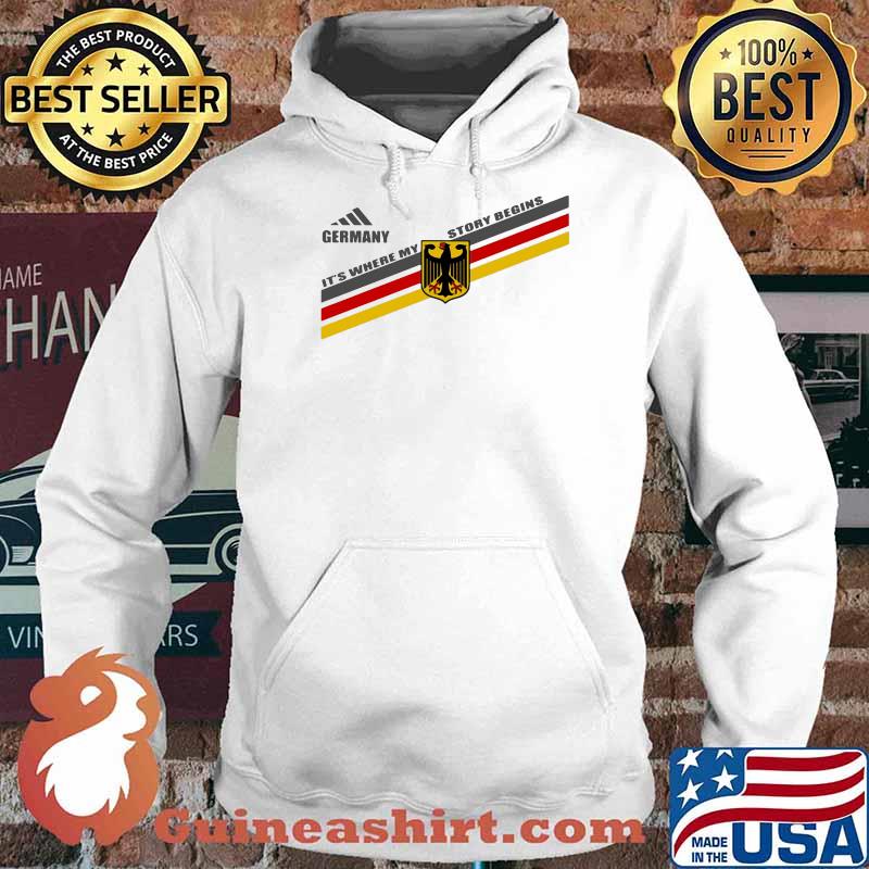 Deutschland It’s Where My Story Begins Logo Shirt Hoodie