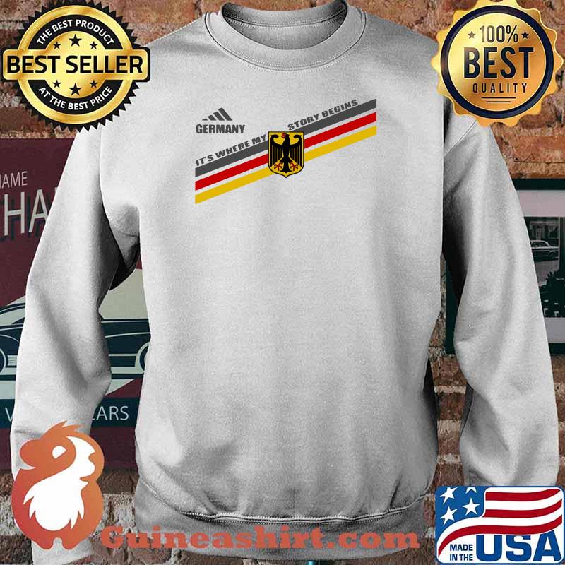 Deutschland It’s Where My Story Begins Logo Shirt Sweater