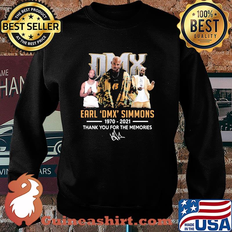 DMX Earls DMX Simmons 1970 2021 Thank You For The Memories Signature Shirt Sweater