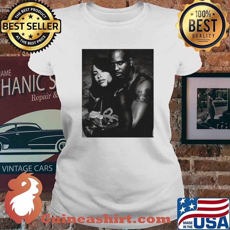 Dmx Hug Aaliyah Rap Hip Hop Shirt Ladies tee