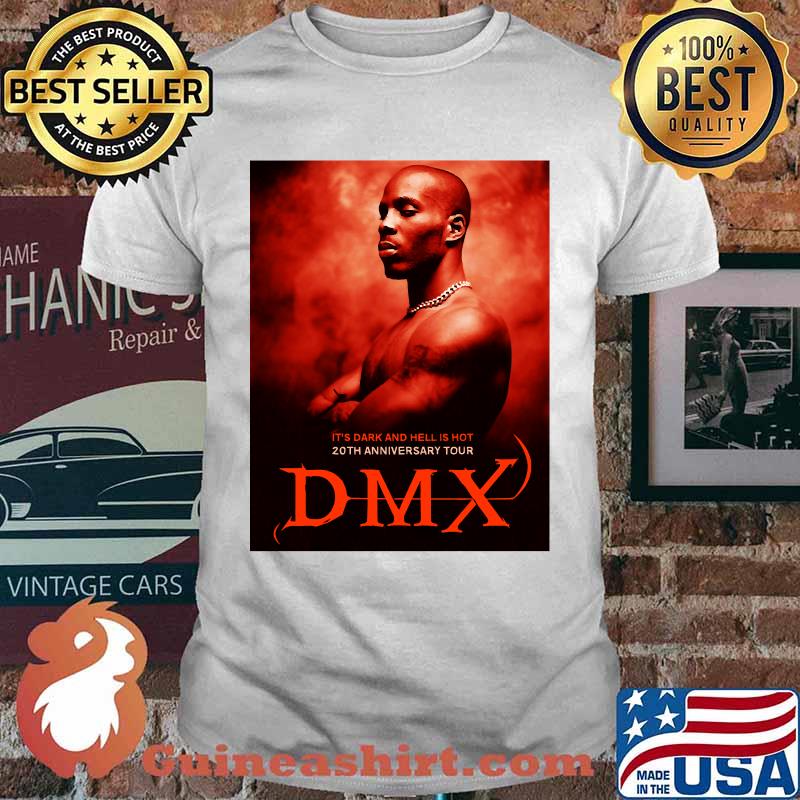 Dmx Its Dark And Hell It Hot 20th Anniversary Tour Shirt