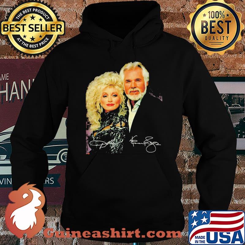 Dolly Parton And Kenny Rogers Signature Shirt Hoodie