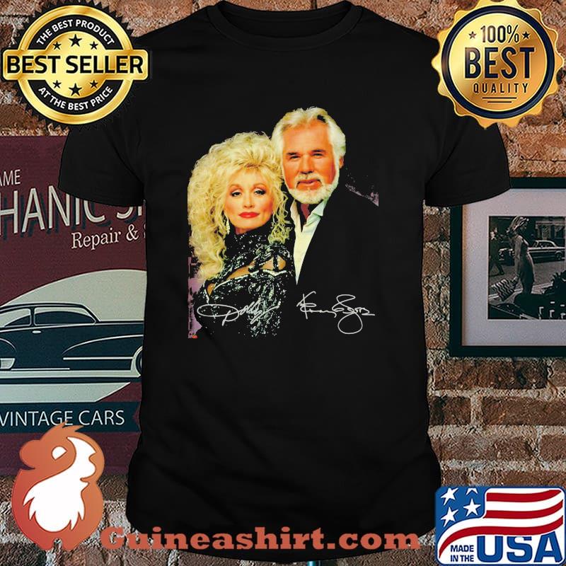 Dolly Parton And Kenny Rogers Signature Shirt