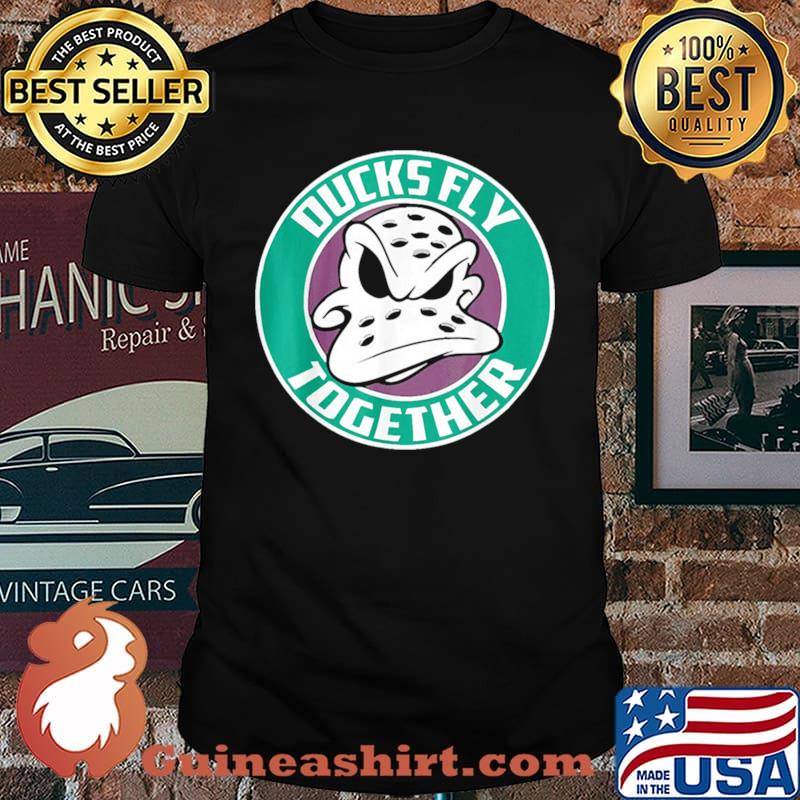 Ducks art mighty of anaheim hockey shirt