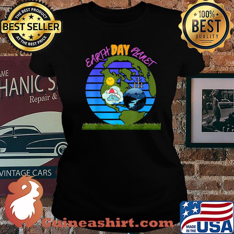 Earth day planet 2021 Shirt Laides tee