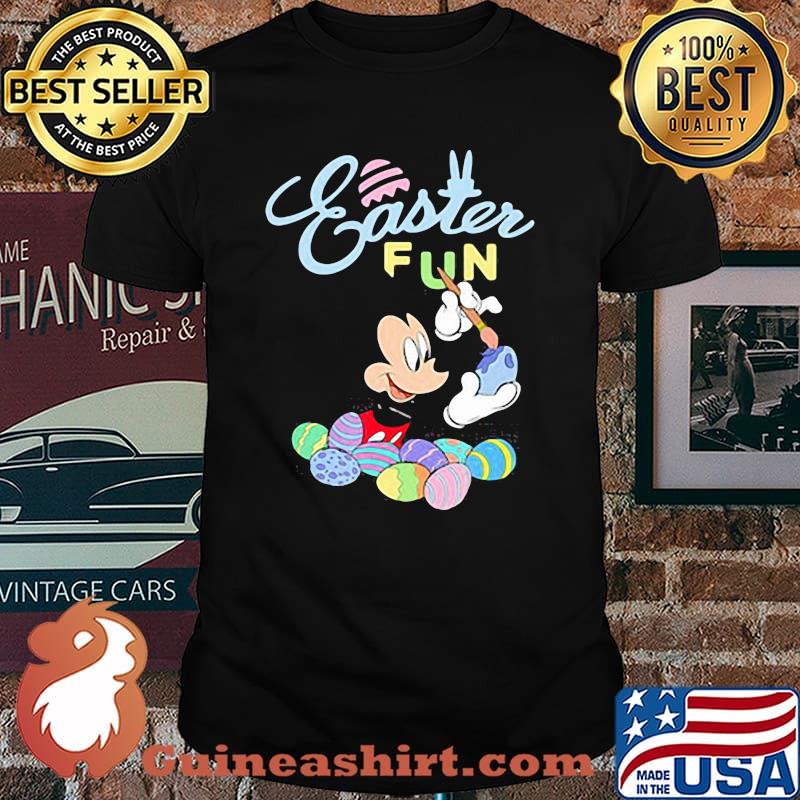 Easter Fun Mickey Paint Egg Shirt