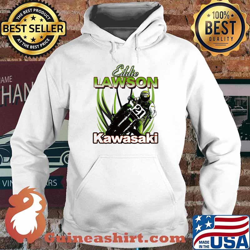 Eddie Lawson Kawasaki King Of The Mountain World Champion Motorcycle Shirt Hoodie