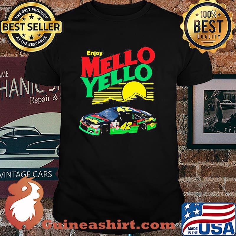 Enjoy Mello Yello Sunset Nascar Kyle Larson Shirt