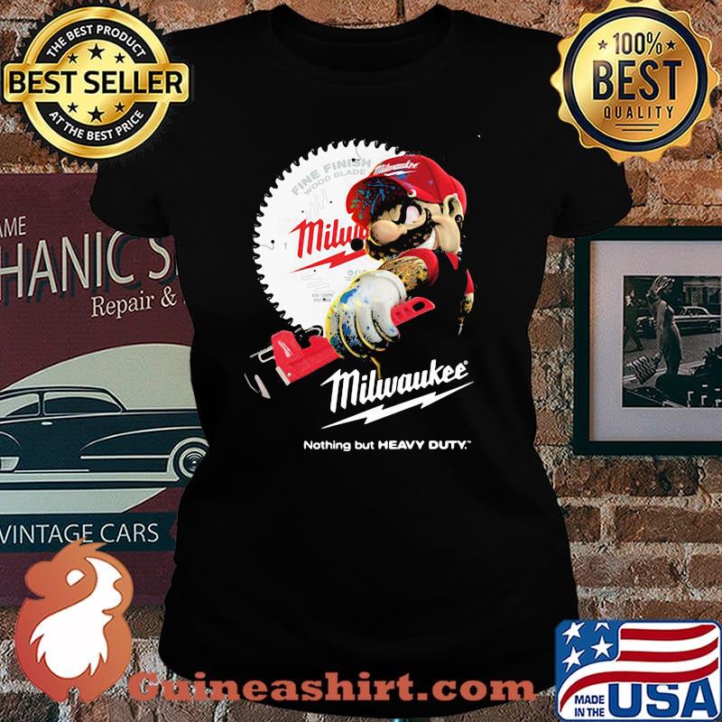 Fine Finish Milwaukee Nothing But Heavy Duty Mario Shirt Laides tee