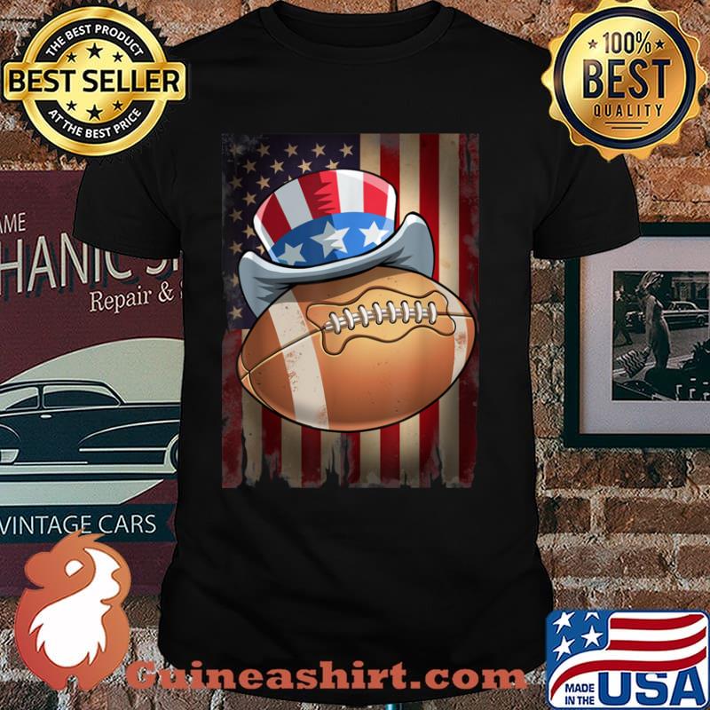 Football 4th of July Funny Men Women Gift Shirt