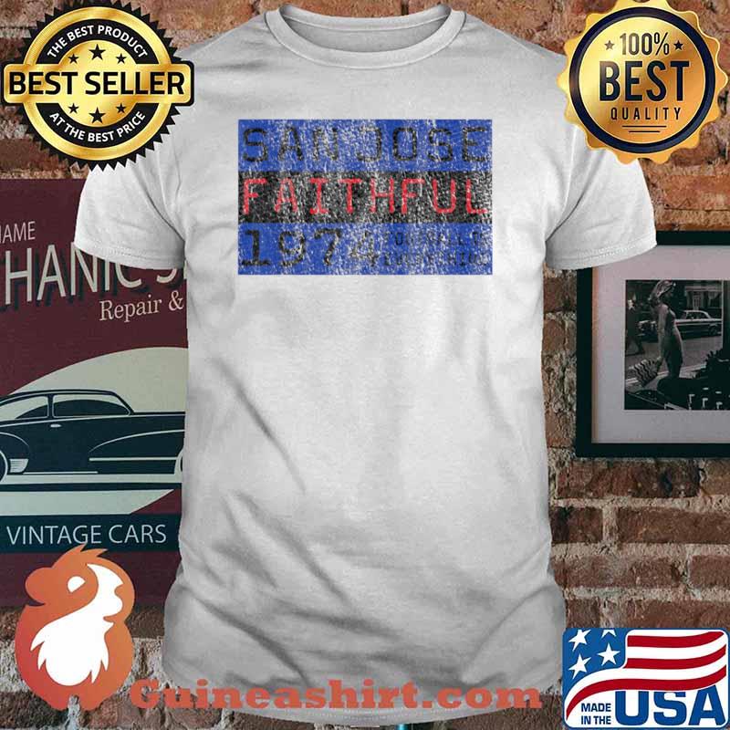 Football Is Everything San Jose Faithful 80s Retro Shirt