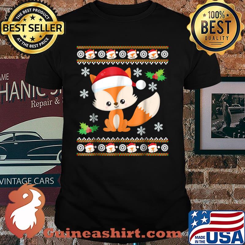 Fox Ugly Christmas Sweater Shirt