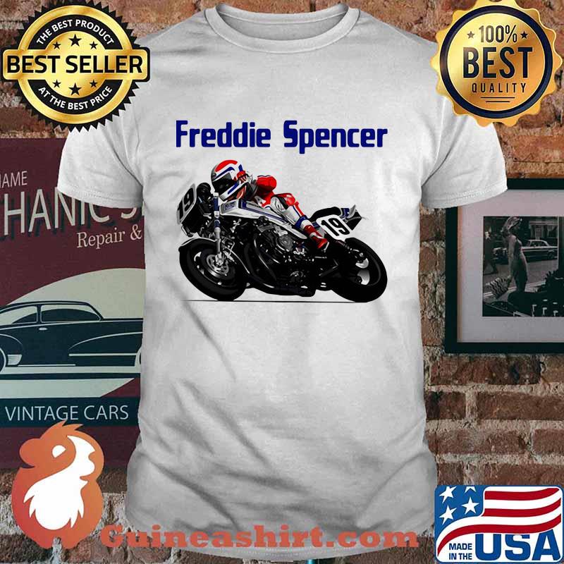 Freddie Spencer World Champion Motorcycle Shirt