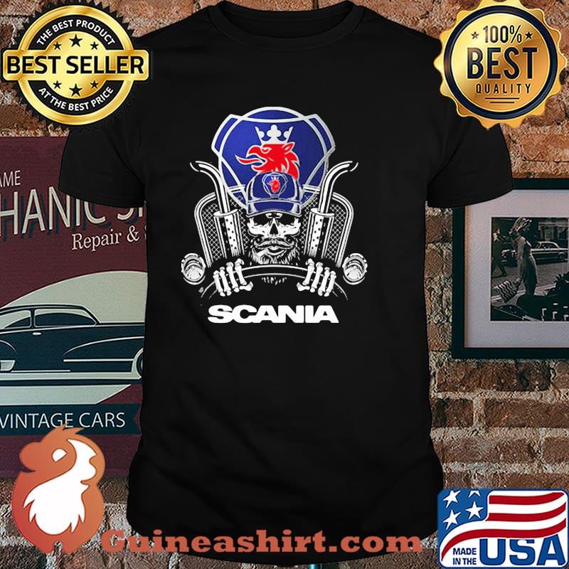 Skull With Logo Scania Shirt