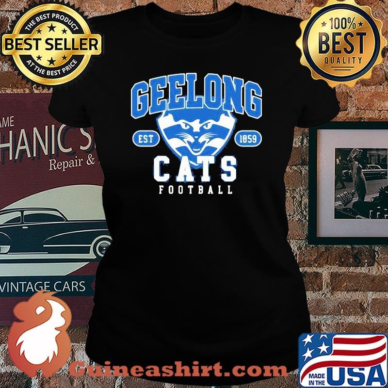 Geelong Cats Football Est 1859 Shirt Laides tee