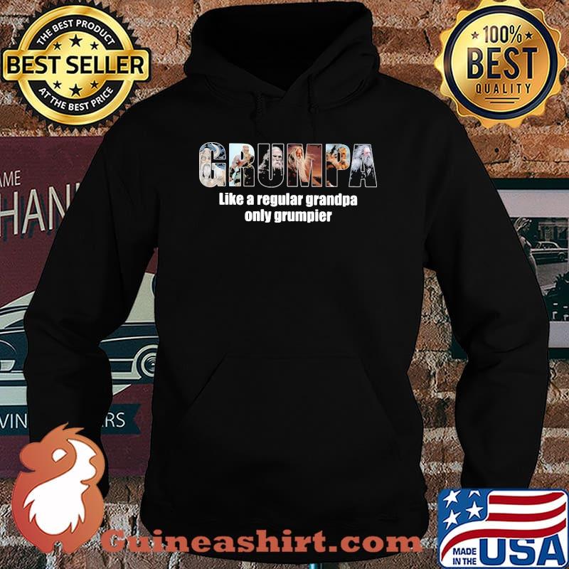 Grumpa Like A Regular Grandpa Only Grumpier Viking Shirt Hoodie