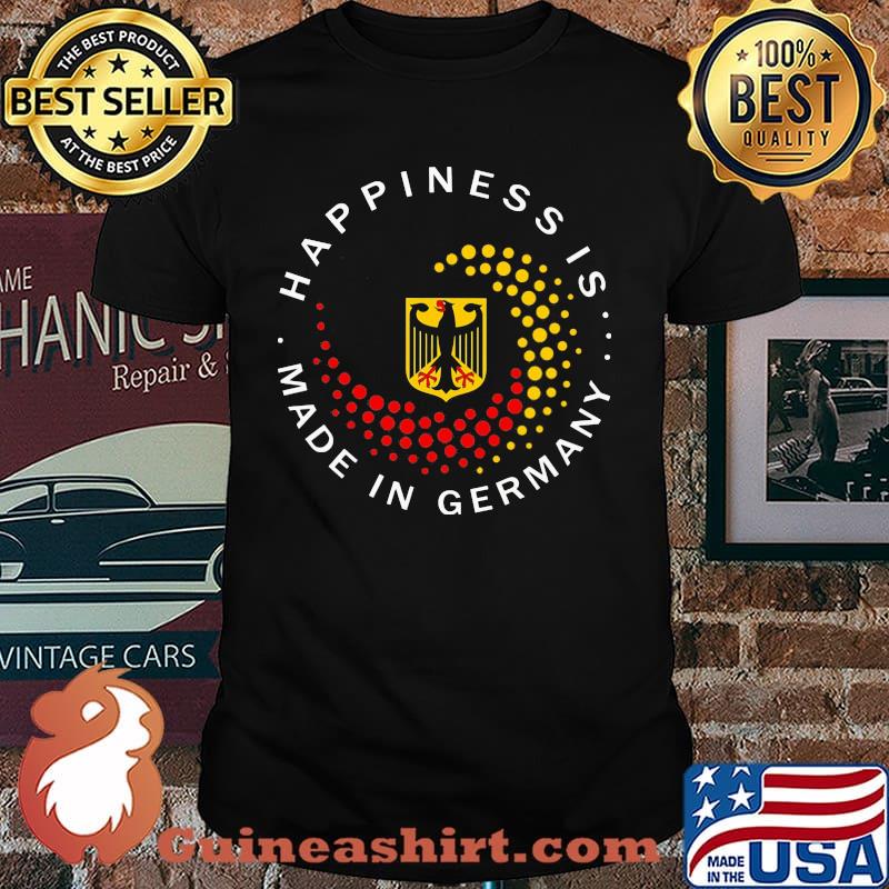 Happiness Is Made In Germany Deutschland Logo Shirt