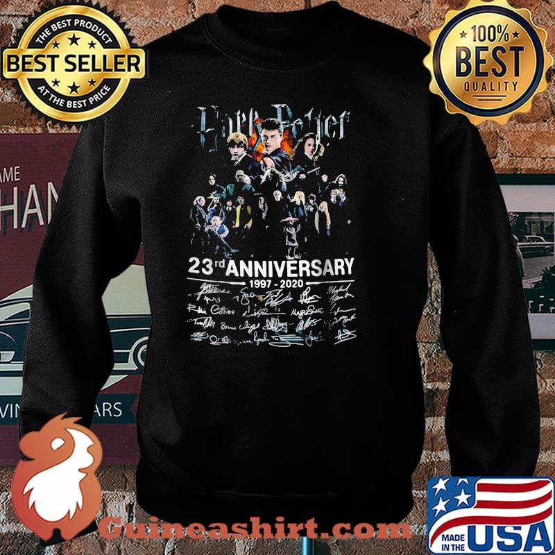 Harry Potter 23rd Anniversary 1997 2020 Thank You For The Memories Signature Shirt Sweater